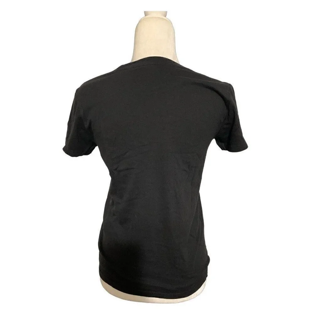 levis womens black white short sleeve t shirt top Xs small